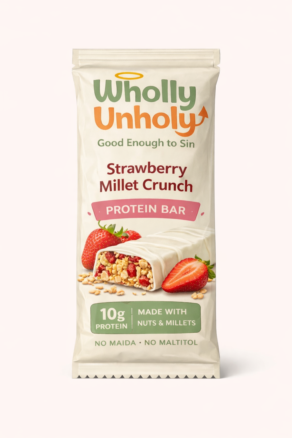 Strawberry Millet Crunch