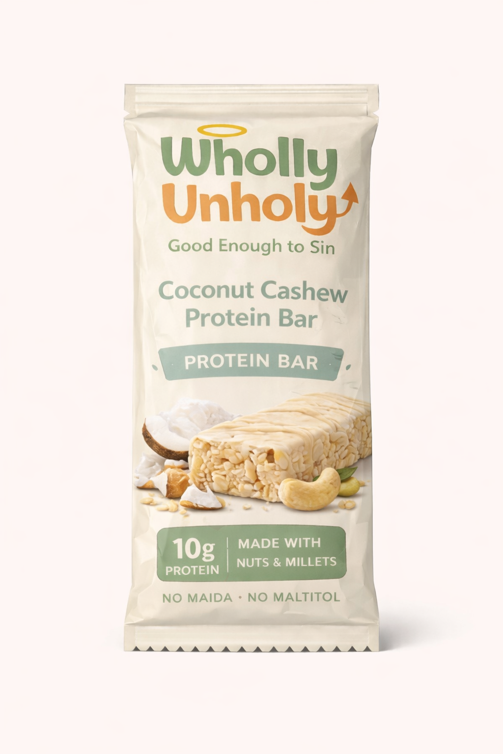 Coconut Cashew Protein Bar